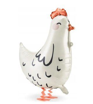 Foil Balloon &ldquo;Walking Hen&rdquo; &ndash; helium filled