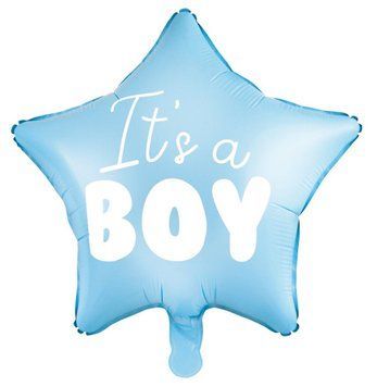 Balon foliowy &bdquo;It&rsquo;s a Boy&rdquo; z helem