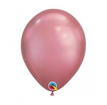 Balloons chrome pink. Price indicated with helium