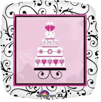 Фольгированный шар &laquo;Sweet Wedding&raquo; с гелием