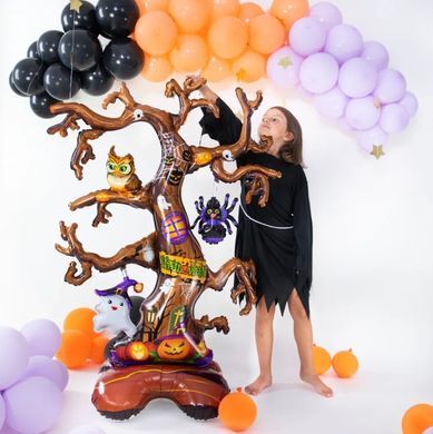 Balon foliowy stojący Drzewo Halloween