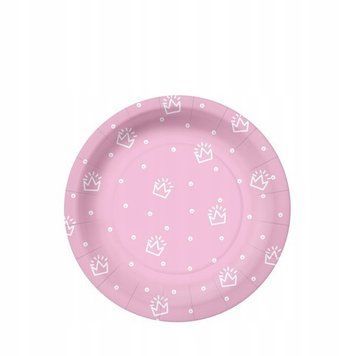 Talerzyki papierowe PAW Special Day (jasno r&oacute;żowe) 18 cm, 10 szt
