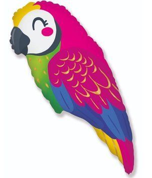 Balloon figure parrot