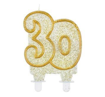 Beautiful candle number 30
