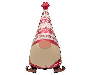 Balon foliowy Skrzat Świąteczny z helem