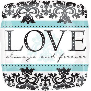 Balon foliowy &bdquo;Love&rdquo; &ndash; z helem